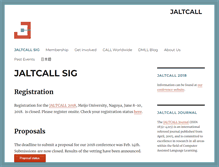 Tablet Screenshot of jaltcall.org